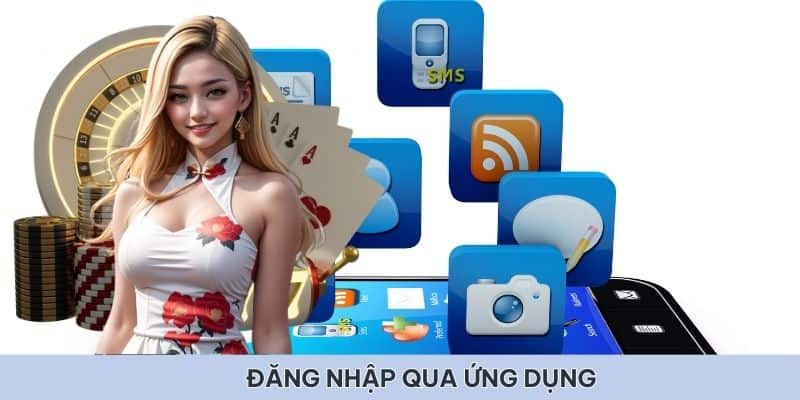 Thành viên có thể đăng nhập thông qua ứng dụng di động